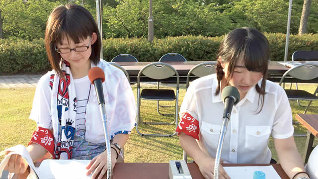 新潟まつり花火大会 アナウンス