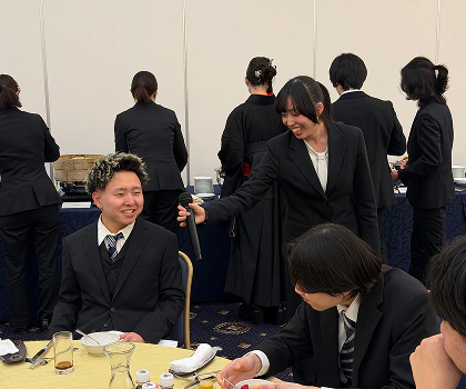卒業式と卒業パーティー