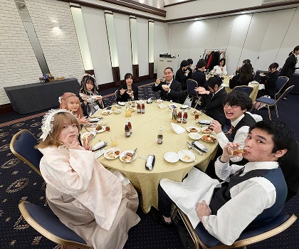 卒業式と卒業パーティー