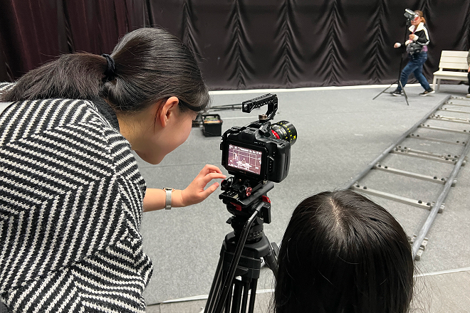 撮影実習